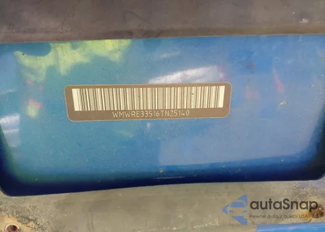 2006 Mini Cooper S из США, поврежденный, VIN WMWRE33516TN25140